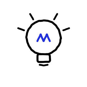 工夫を表す電球のイラスト