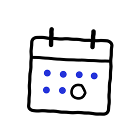 カレンダーのイラスト