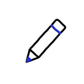 鉛筆のイラスト
